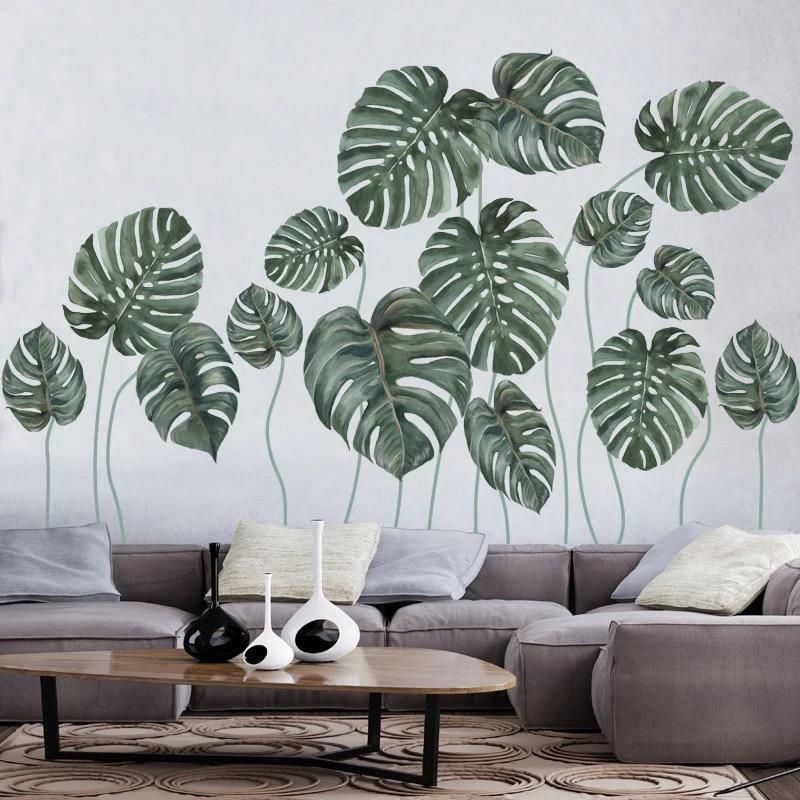 Palm Leaves Wall Decals | Wall Decals, Interior Walls, Decor Intended For Most Up To Date Palm Leaves Wall Art (View 14 of 20)