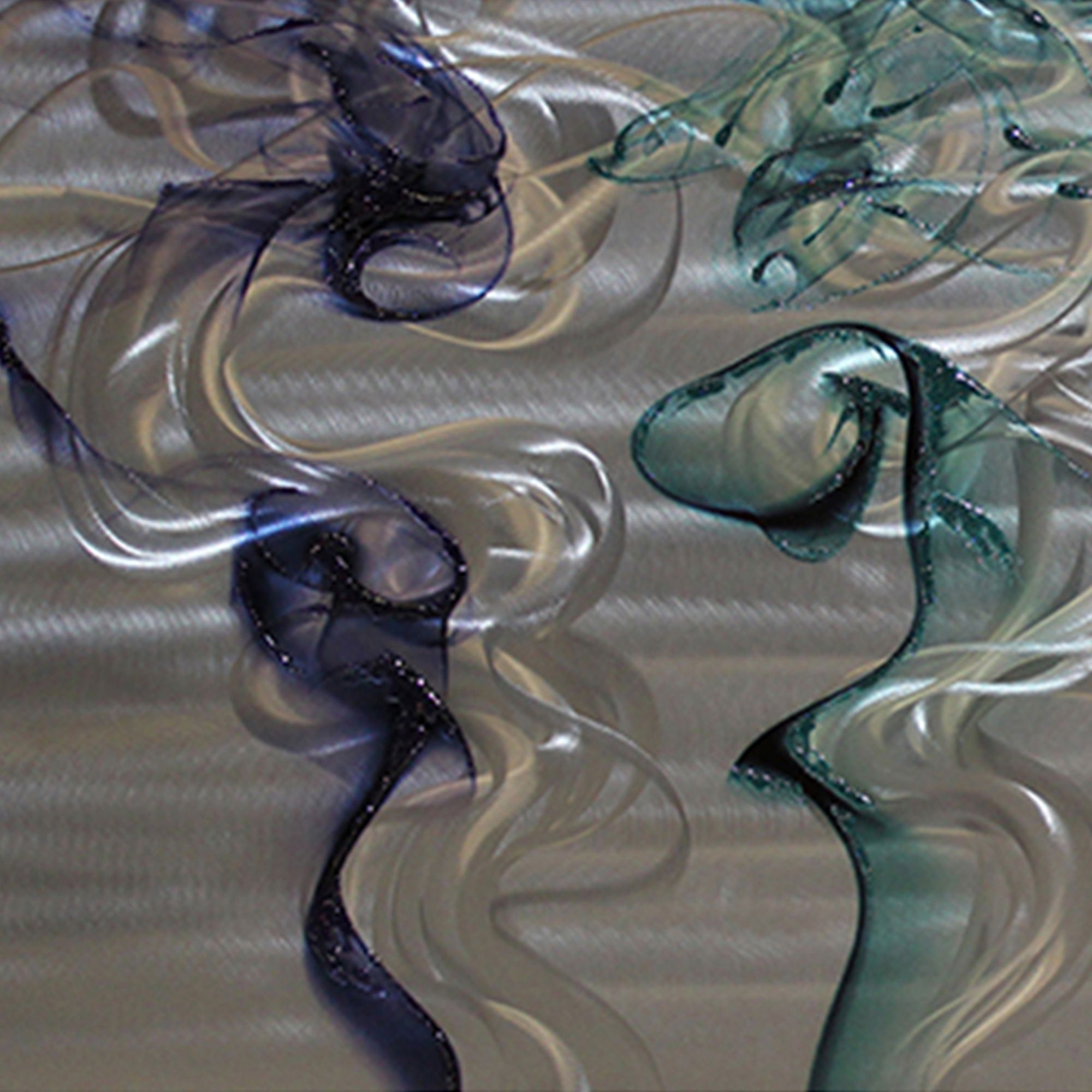Pictures Smoke Trails Metal Framed Liquid Art | Pictures Throughout Recent Liquid Wall Art (View 17 of 20)