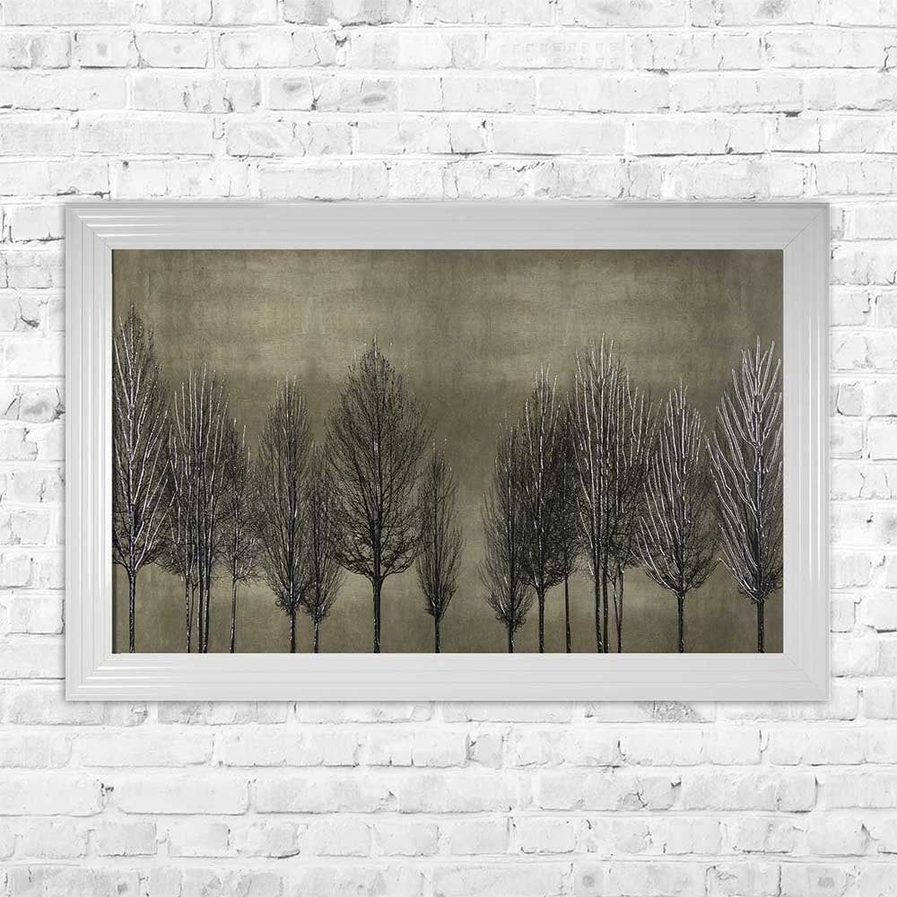 Tree Line Gold Framed Wall Artshh Interiors – 114cm X With Regard To Latest Line Art Wall Art (View 19 of 20)