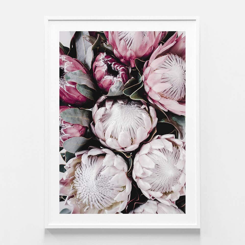 Vintage Protea | Framed Print Or Canvas Wall Art | 41 Orchard Throughout Recent Sunshine Framed Art Prints (Gallery 20 of 20)