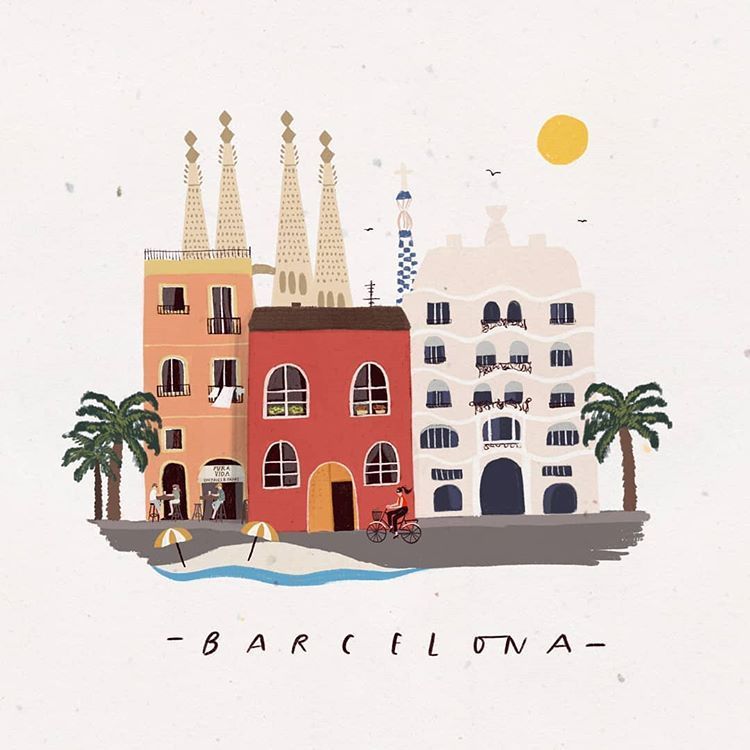 When Will We Be Able To Travel Again? ? Until Then I Will Pertaining To Most Current Barcelona Framed Art Prints (View 11 of 20)