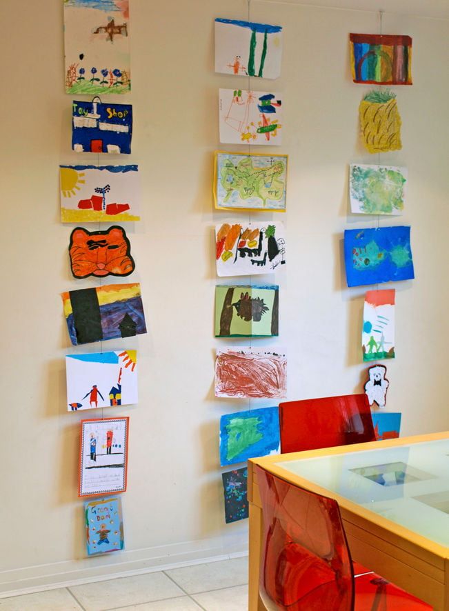 10 Diy Wall Art Ideas For Your Child's Masterpieces – Care Throughout Most Up To Date Array Wall Art (View 3 of 20)