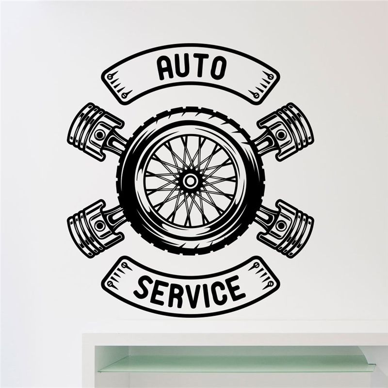 2018 Rushed Real Car Repair Auto Service Wall Sticker Workshop Garage Inside Latest Mechanics Wall Art (View 5 of 20)