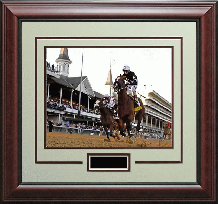 2020 Kentucky Derby Winner Authentic – Twin Spires Framed Photo Pertaining To Current Derby Wall Art (Gallery 19 of 20)