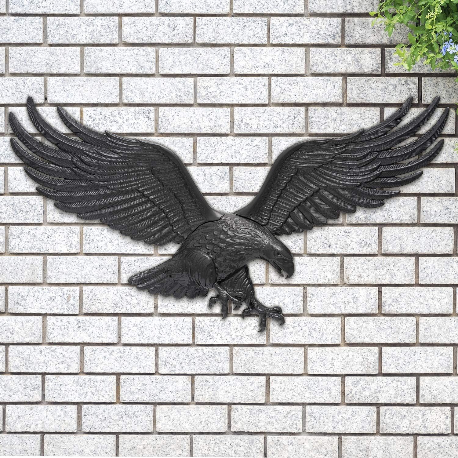 36" Eagle Wall Decor – Black With Recent Eagle Wall Art (View 13 of 20)