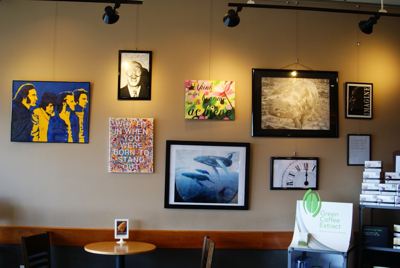 Ashleigh Green: Starbucks Art Wall Display For Best And Newest Array Wall Art (View 1 of 20)