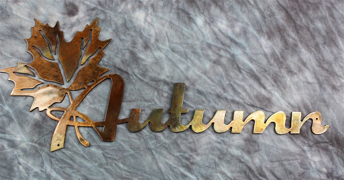 Autumn Leaf Metal Wall Decor In Most Recently Released Autumn Metal Wall Art (View 11 of 20)