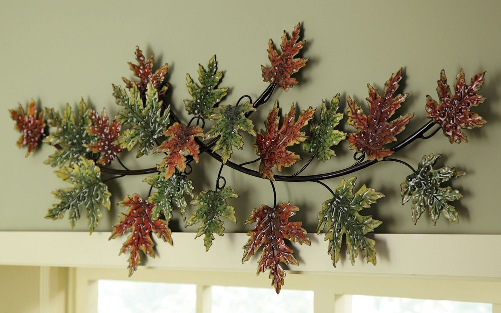 Autumn Leaf Wall Art | Metal Leaf Art, Leaf Art, Leaf Wall Art Within Latest Autumn Metal Wall Art (View 8 of 20)