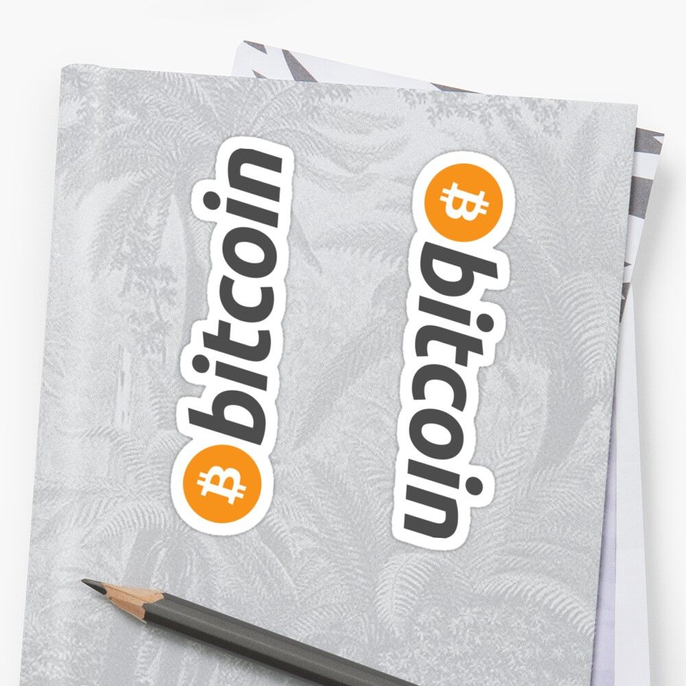 "bitcoin Sticker" Stickersarthur Reeder | Redbubble Within Most Recently Released Reeder Wall Art (Gallery 19 of 20)