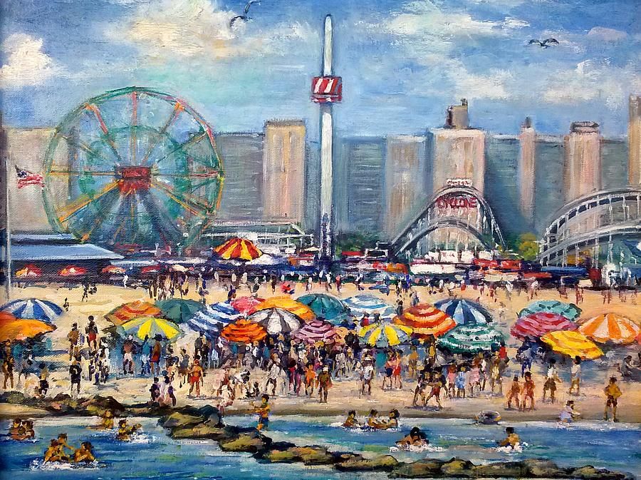 Boardwalk New Jersey Paintingphilip Corley Intended For Latest New Jersey Wall Art (Gallery 20 of 20)