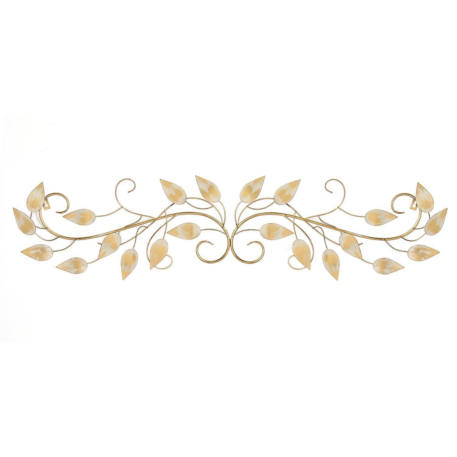 Brushed Gold Over The Door Metal Wall Decor In 2021 | Stratton Home Within Most Recently Released Brushed Gold Wall Art (View 11 of 20)