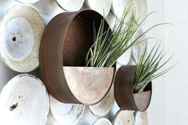 Customized Wall Hanging Corten Steel Half Round Planter Manufacturers Pertaining To Best And Newest Half Circle Metal Wall Art (View 6 of 20)