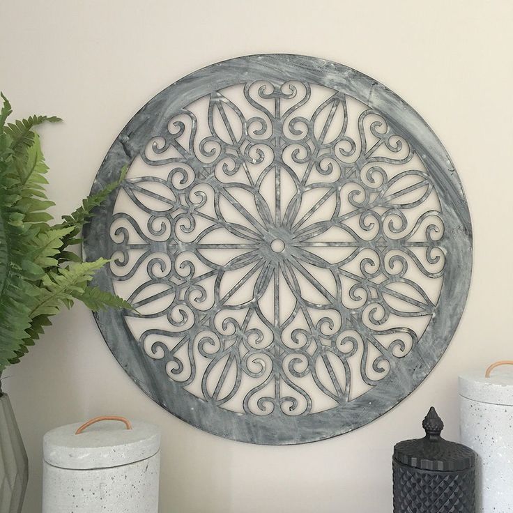 Decorative Round Metal Wall Panel/garden Art/screen/wall Decor Inside Current Glossy Circle Metal Wall Art (View 5 of 20)
