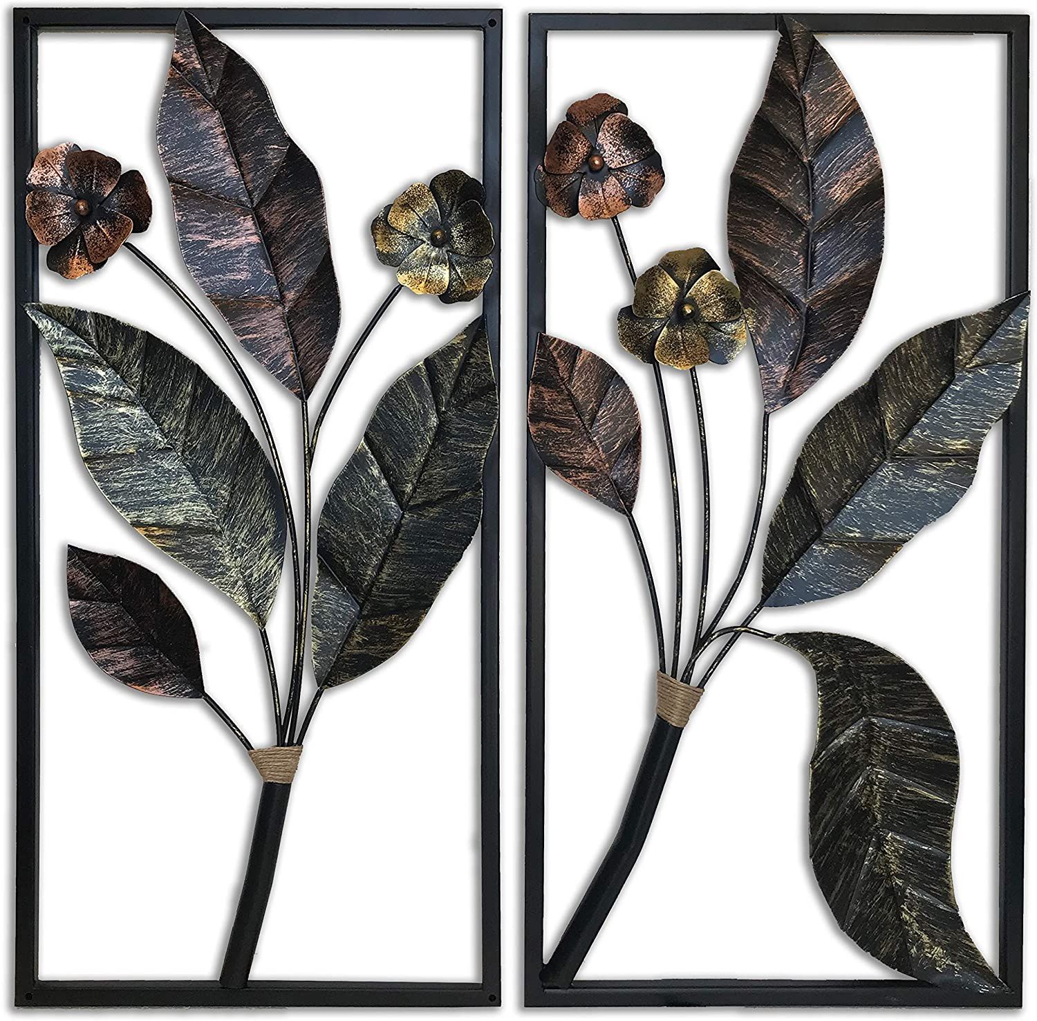 Decorshore Contemporary Metal Wall Art | Wall Decorations | Modern Inside Most Current Polished Metal Wall Art (View 13 of 20)