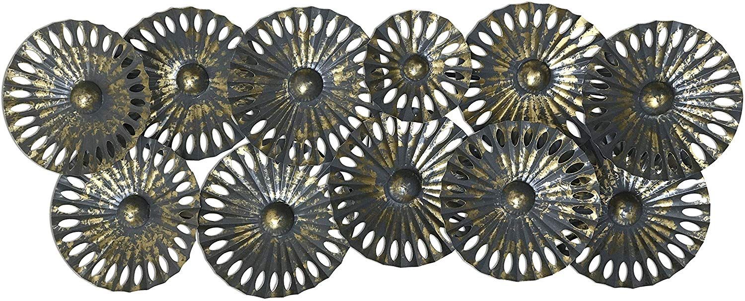Decorshore Contemporary Metal Wall Art | Wall Decorations | Modern Regarding Most Recently Released Legion Metal Wall Art (View 2 of 20)