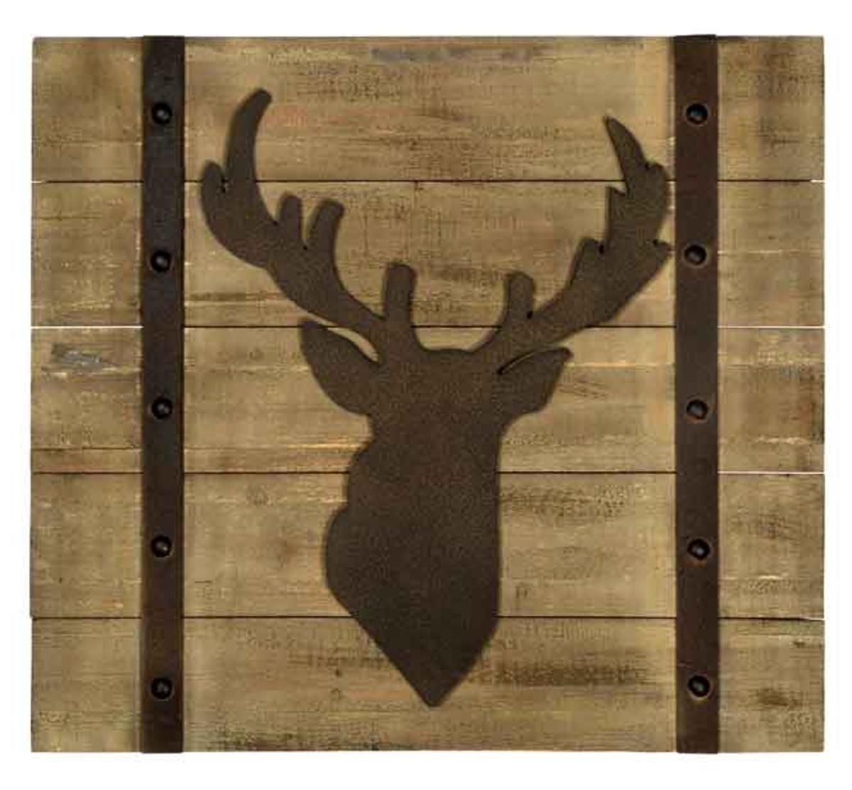 Deer Head Wall Art | Badcock Home Furniture &more Throughout Most Recently Released Deer Wall Art (View 8 of 20)