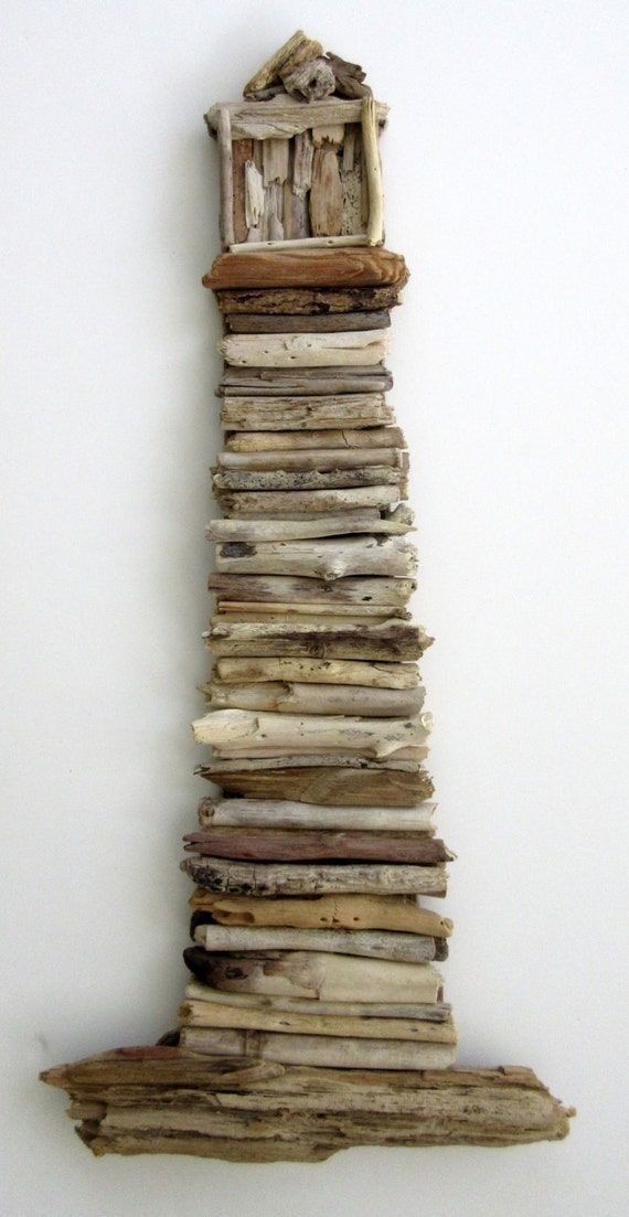 Driftwood Lighthouse Nautical Wall Decor Regarding Most Up To Date Lighthouse Wall Art (View 10 of 20)