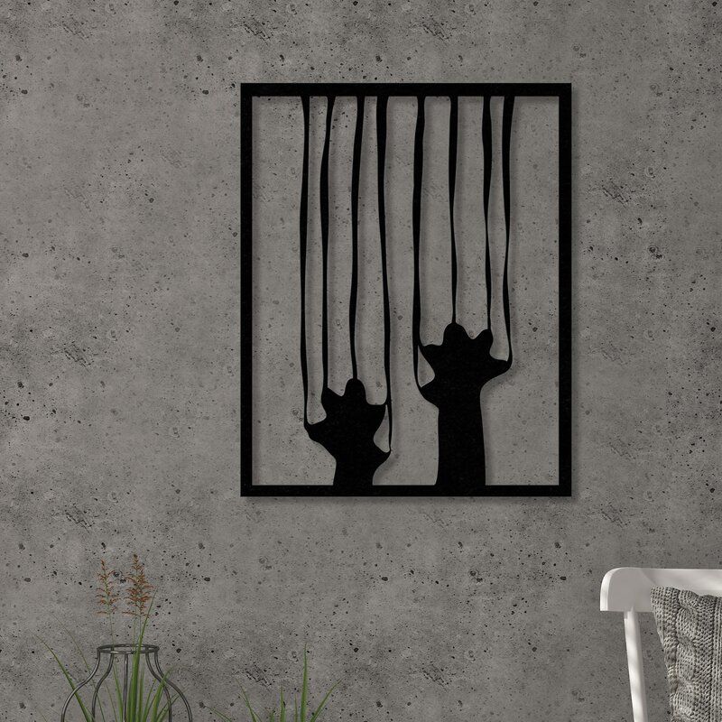 East Urban Home Art Series Scratch Metal Wall Décor & Reviews | Wayfair Within Most Recently Released Urban Metal Wall Art (View 3 of 20)