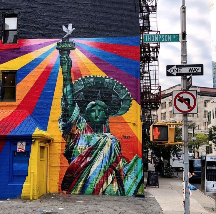 Eduardo Kobra In Nyc, 2018 | New York Street Art, Murals Street Art Pertaining To Current City Street Wall Art (View 4 of 20)