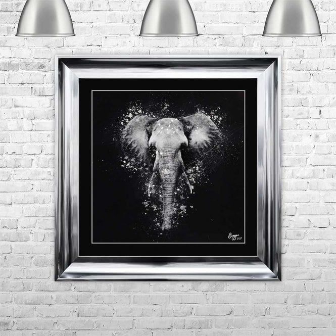 Elephant Framed Wall Artshh Interiors Within Newest Elephants Wall Art (View 13 of 20)