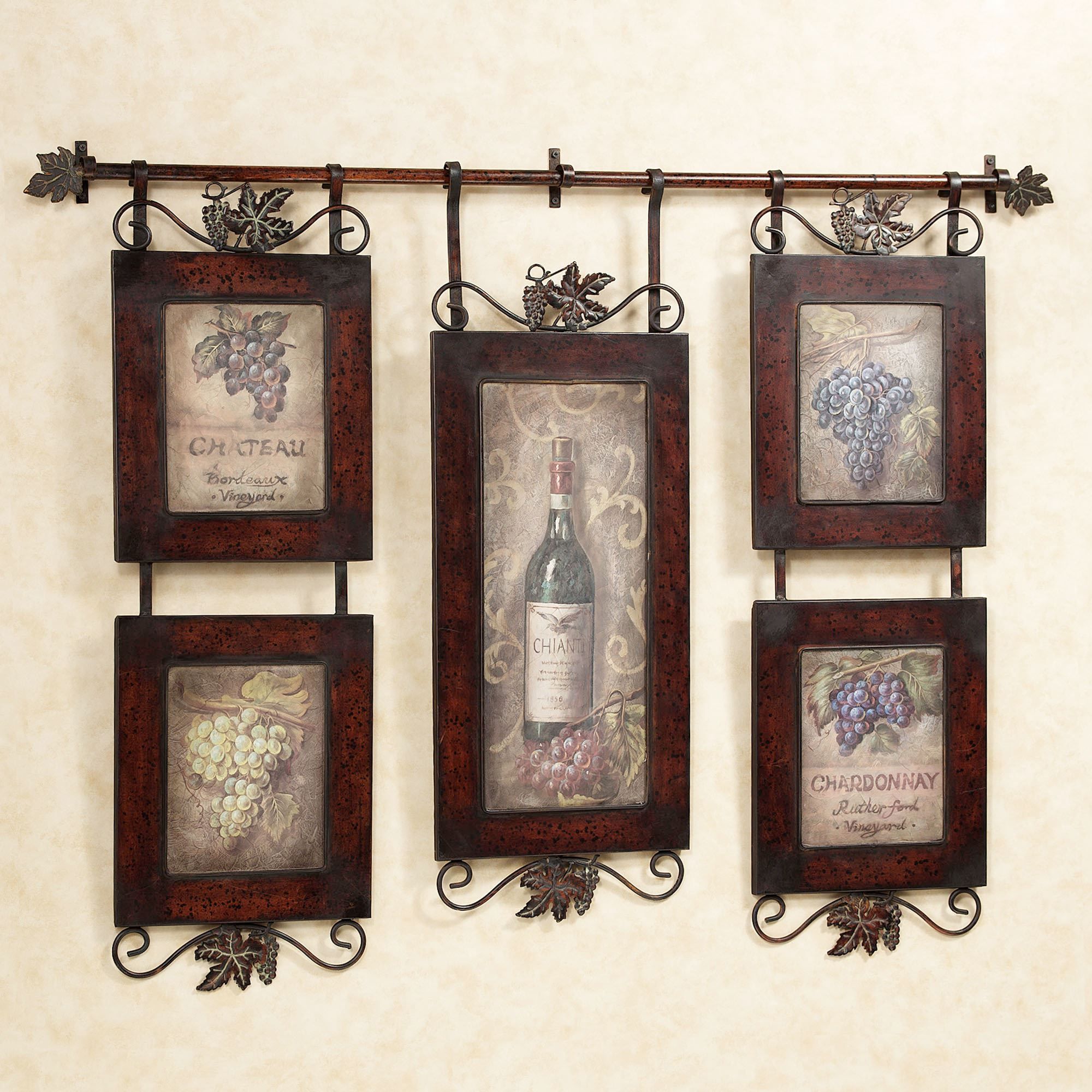 Emilion Wine Wall Art From Uttermost Within Most Current Wine Wall Art (View 9 of 20)