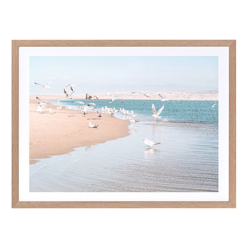 Flock Of Seagulls Framed Art Printurban Road | Zanui Intended For Recent Flock Wall Art (View 4 of 20)