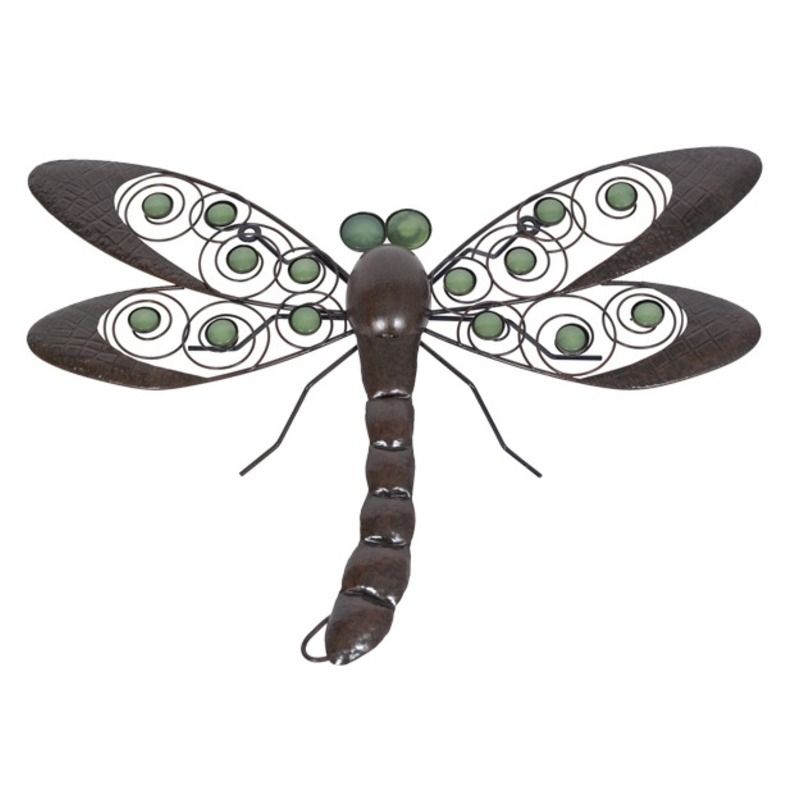 Glow In The Dark Dragonfly Wall Art  The Garden Factory Throughout Latest Dragonflies Wall Art (Gallery 19 of 20)