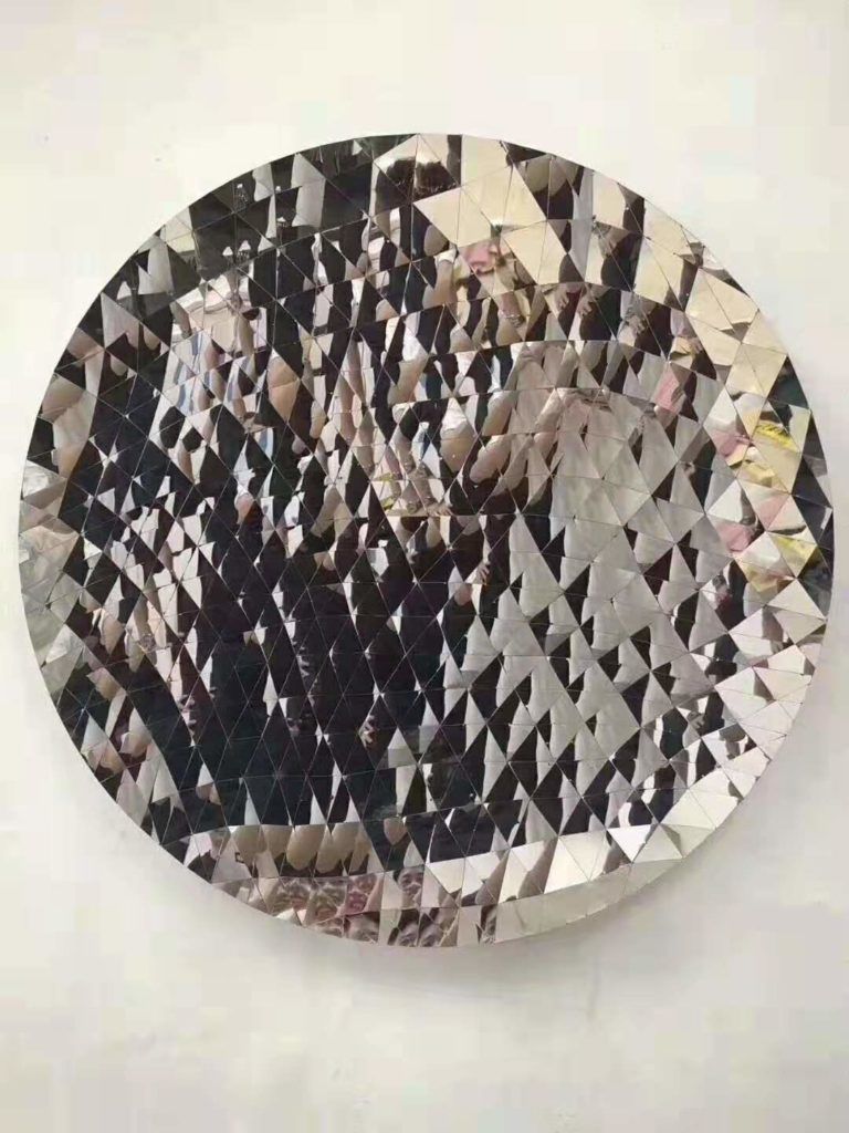 Home Decoration Metal Anish Kapoor Art Mirror Stainless Steel Wall With Best And Newest Stainless Steel Metal Wall Sculptures (Gallery 20 of 20)