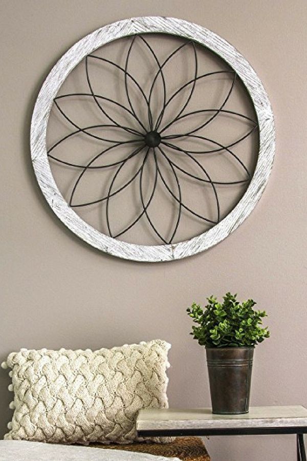 Large Metal Wall Decor – Unique Metal Wall Art Decorating Ideas | Home In Recent Spiral Circles Metal Wall Art (View 11 of 20)
