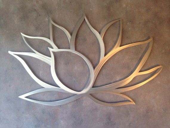 Lotus Flower Metal Wall Art Lotus Metal Artinspiremetals With Newest Coins Brass Metal Wall Art (View 10 of 20)