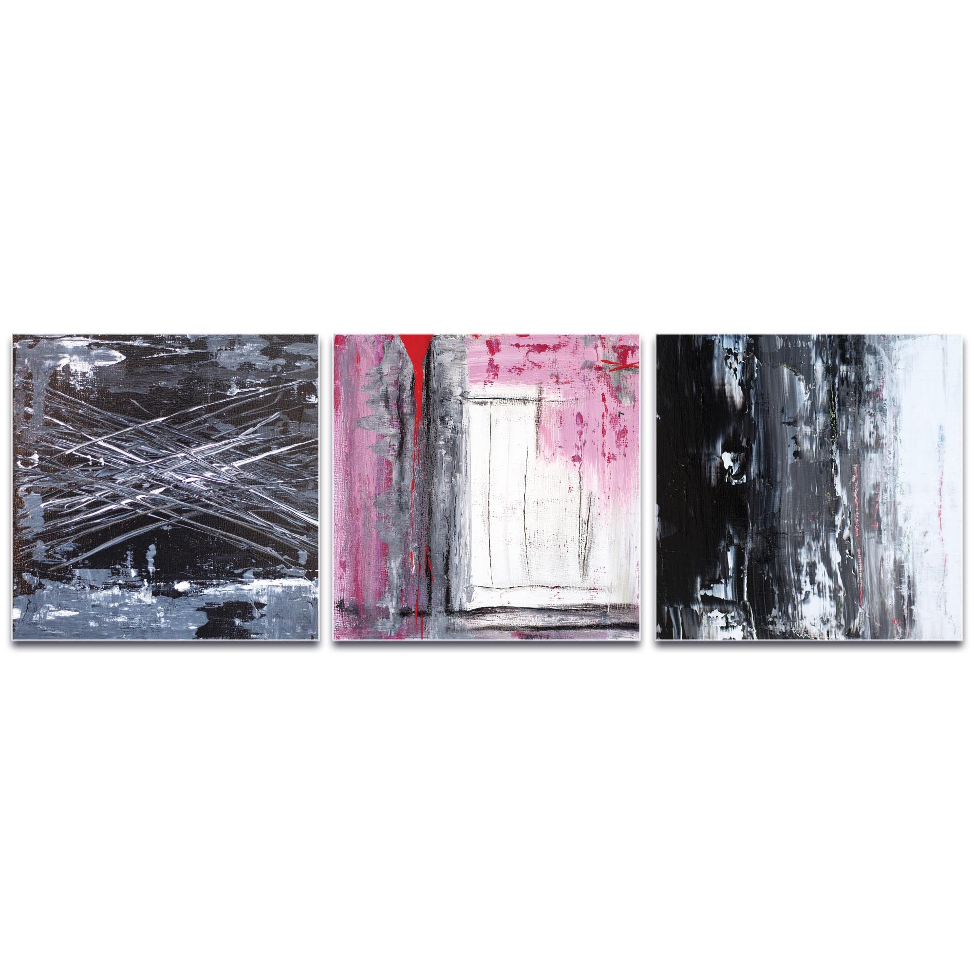 Metal Art Studio – Urban Triptych 6 Largeceleste Reiter – Abstract Pertaining To Latest Urban Metal Wall Art (View 10 of 20)