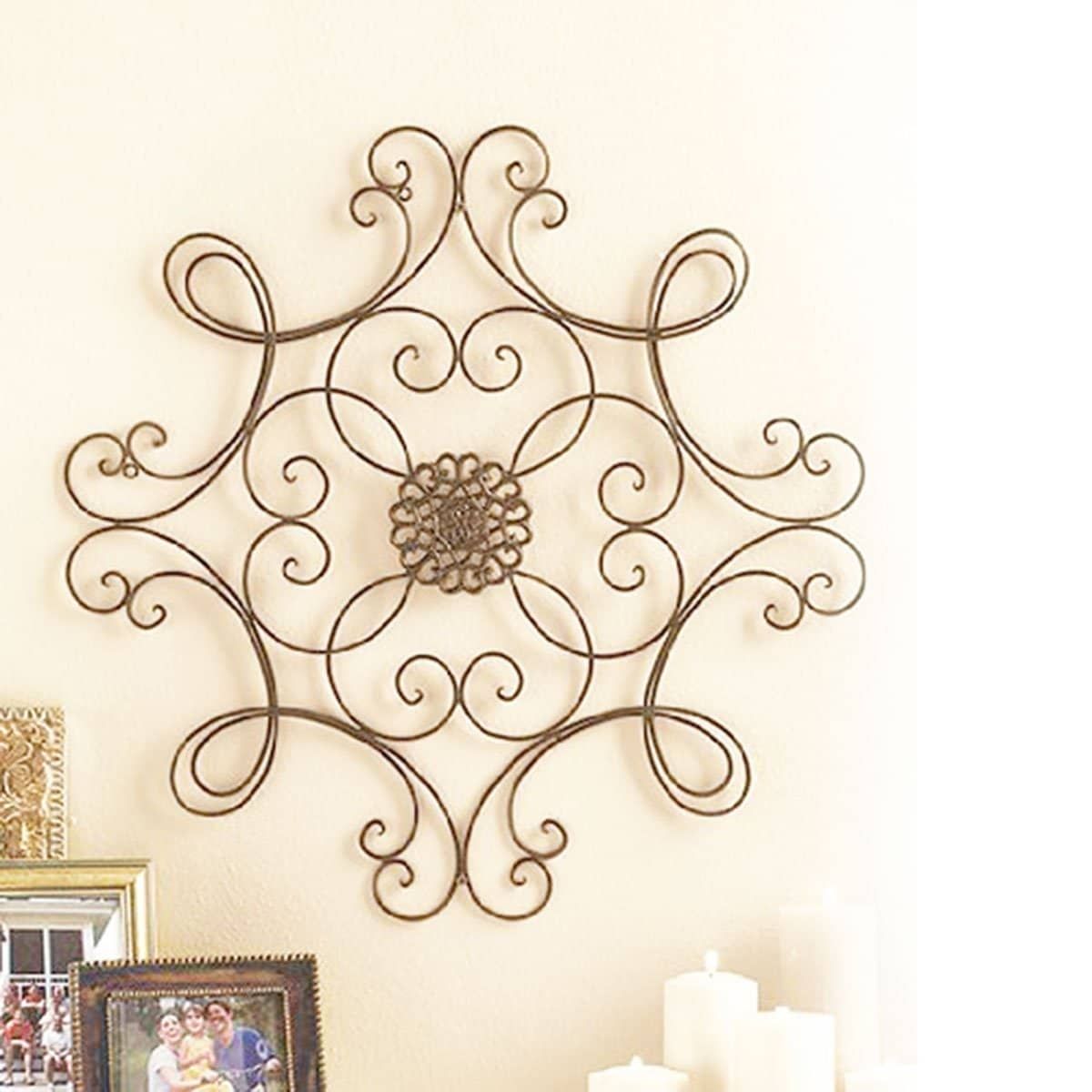 Metal Scroll Wall Decor – Ideas On Foter Throughout Best And Newest Scrollwork Metal Wall Art (View 8 of 20)