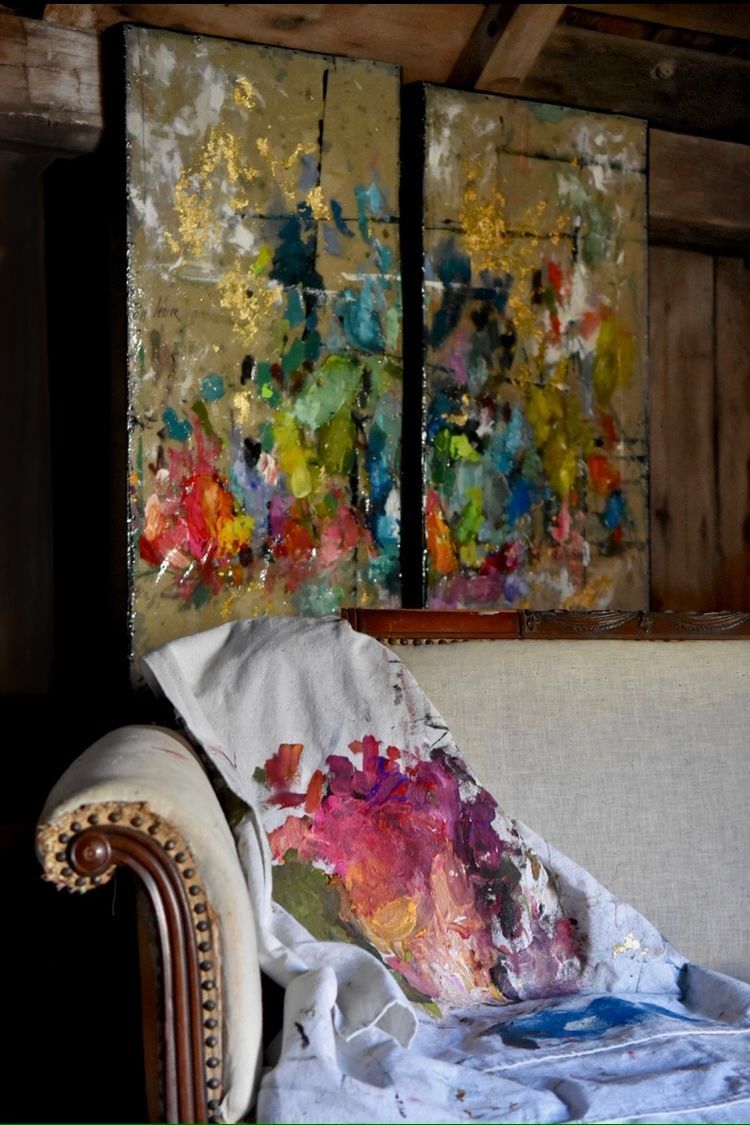 Paint Palette Drop Cloth Jennifer Lanne | Painting, Wall Art Painting In Most Current Droplet Wall Art (View 3 of 20)
