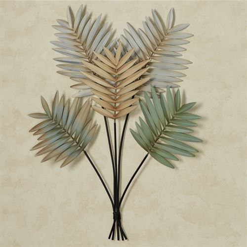 Palm Leaf Arrangement Tropical Metal Wall Art In Best And Newest Palms Wall Art (View 17 of 20)