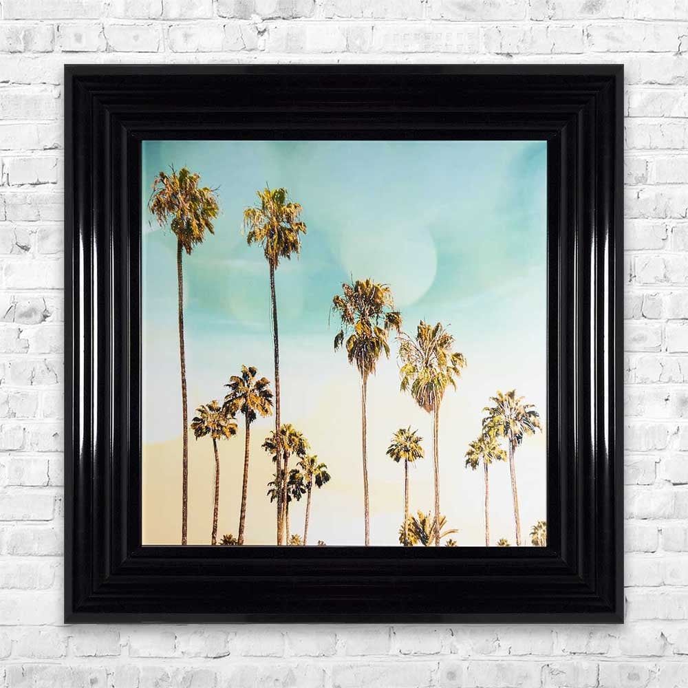 Palm Trees 2 Framed Wall Artshh Interiors – 55cm X 55cm | 1wall With Regard To Latest Palms Wall Art (View 18 of 20)