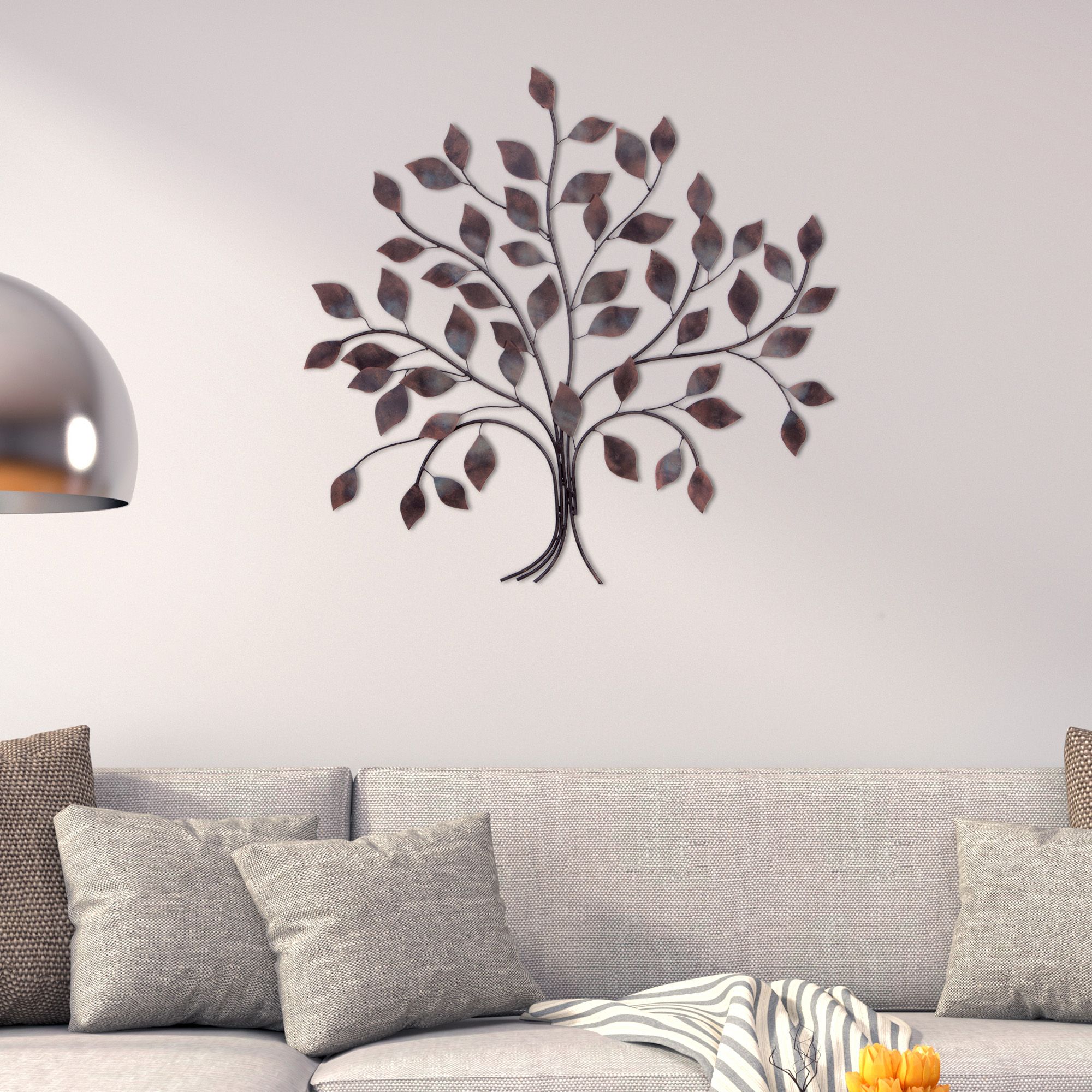 Patton Wall Decor Bronze Tree Branch Decorative Metal Wall Décor In Most Up To Date Fun Wall Art (View 10 of 20)