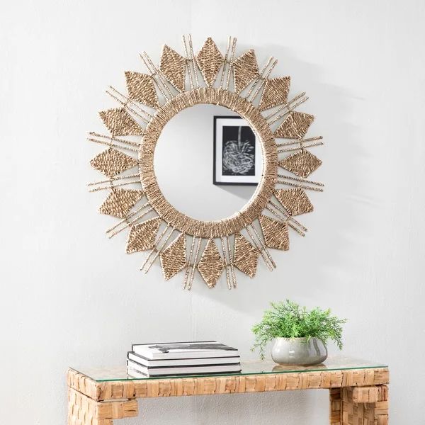 Pinethnicsss On Mirrors | Mirror Wall Decor, Trending Decor, Decor Inside Most Up To Date Twisted Sunburst Metal Wall Art (View 9 of 20)
