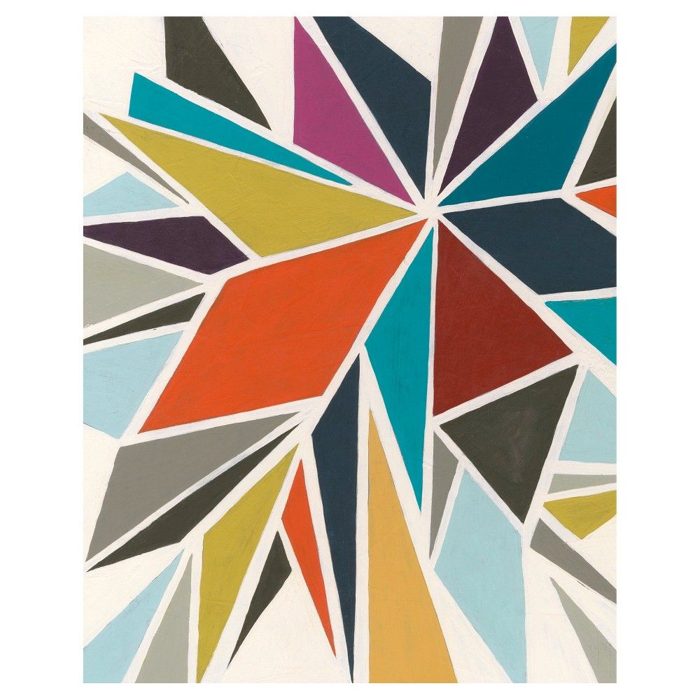 Pinwheel Ii Unframed Wall Canvas Art – (24x30) | Wall Canvas, Canvas Art Throughout Most Recent Pinwheel Wall Art (Gallery 19 of 20)