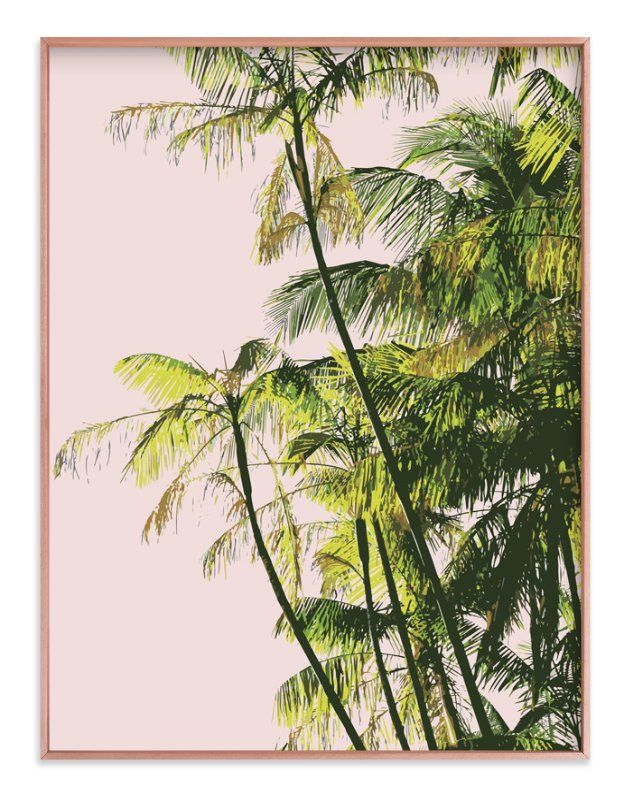 Poster Palms Wall Art Printscatherine Culvenor | Minted In 2018 Palms Wall Art (View 4 of 20)