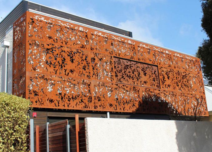 Reliable Outdoor Metal Sculpture Wall Art Rusty Corten Steel Screens With Regard To Recent Rust Metal Wall Art (Gallery 20 of 20)