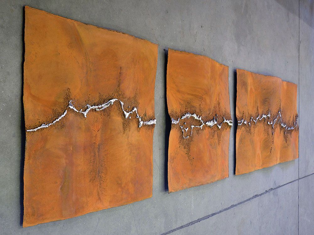 Rusted Wall Design In Corten Steel | Gahr | Steel Art, Steel Wall Art For Best And Newest Rust Metal Wall Art (View 13 of 20)