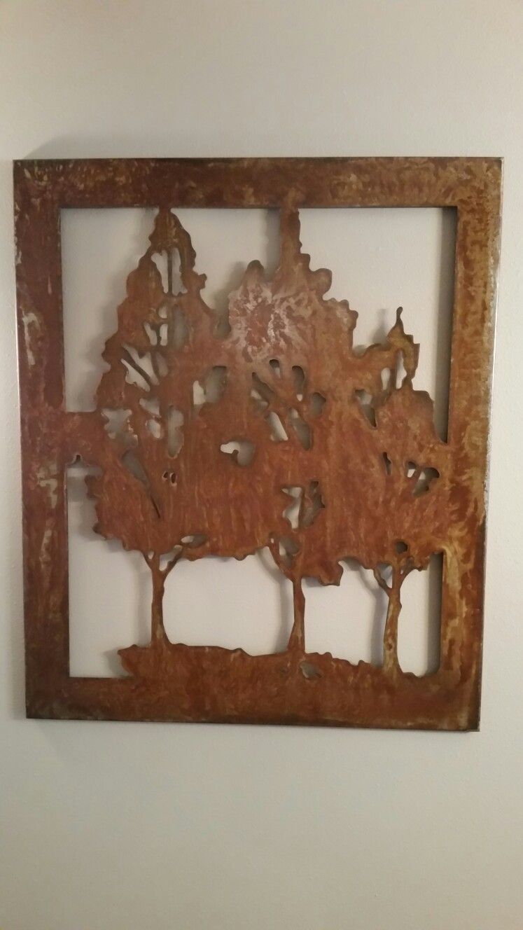 Rusty Metal Tree Wall Art (View 10 of 20)