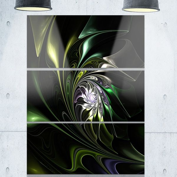 Shop Multi Colored Green Stained Glass – Floral Glossy Metal Wall Art Within Best And Newest Multi Color Metal Wall Art (View 15 of 20)