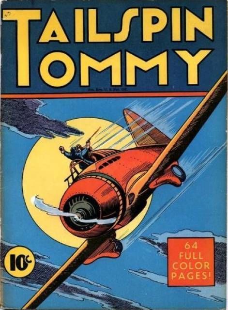 Single Series #23 – Tailspin Tommy (issue) | Old Time Radio, Golden Age For Newest Tail Spin Wall Art (View 13 of 20)