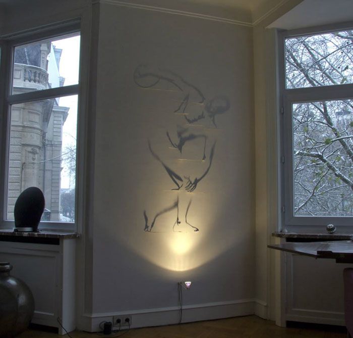 Stunning Shadow Art Createdlight And Wall – Vuing Pertaining To Current Starlight Wall Art (View 13 of 20)