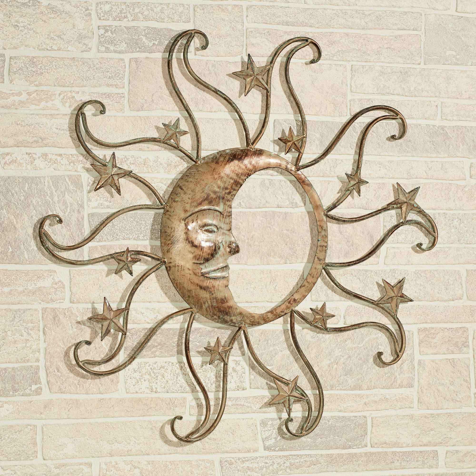 Sun And Moon Indoor Outdoor Wall Art Within Most Recently Released Moonlight Wall Art (View 11 of 20)