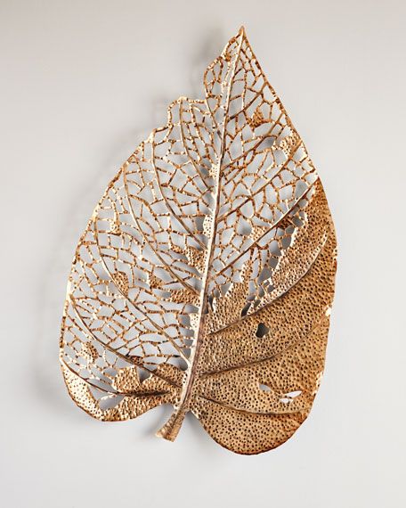 The Phillips Collection Birch Leaf Large Wall Art With Regard To Newest Pierced Metal Leaf Wall Art (View 15 of 20)