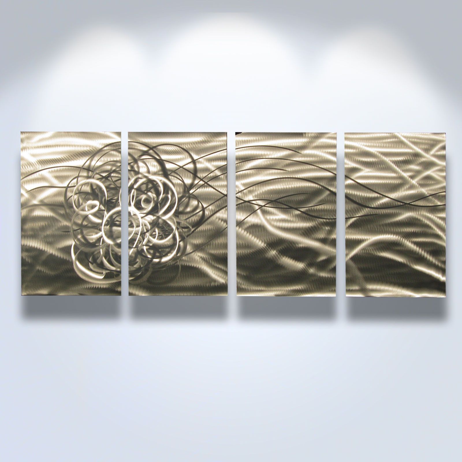 Torrent  Abstract Metal Wall Art Contemporary Modern Decor On Storenvy With Most Recently Released Abstract Modern Metal Wall Art (View 13 of 20)