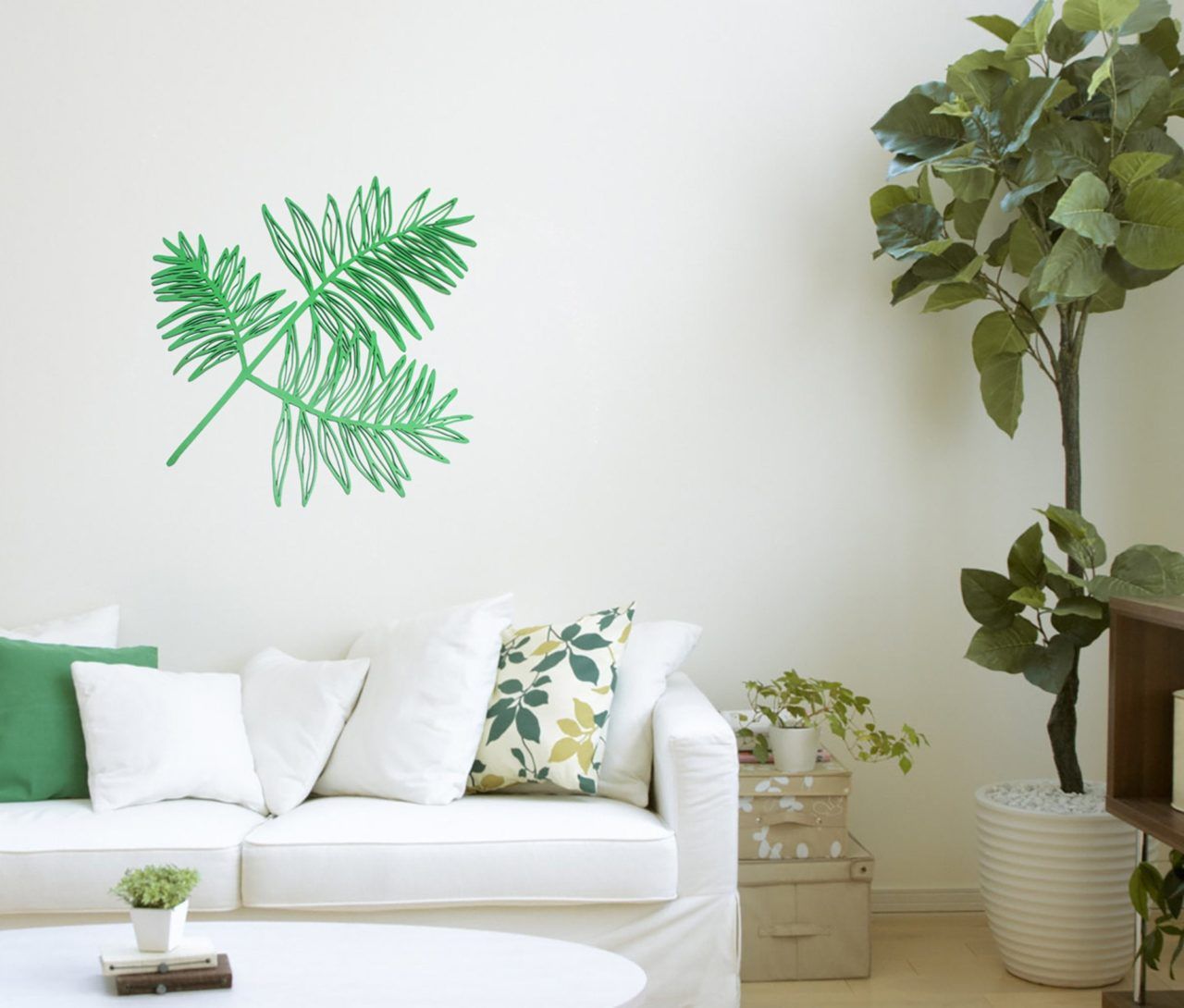 Tropical Leaf Wall Art,kentia Palm, Howea Forsteriana Plant, Thatch Intended For Current Palms Wall Art (View 14 of 20)