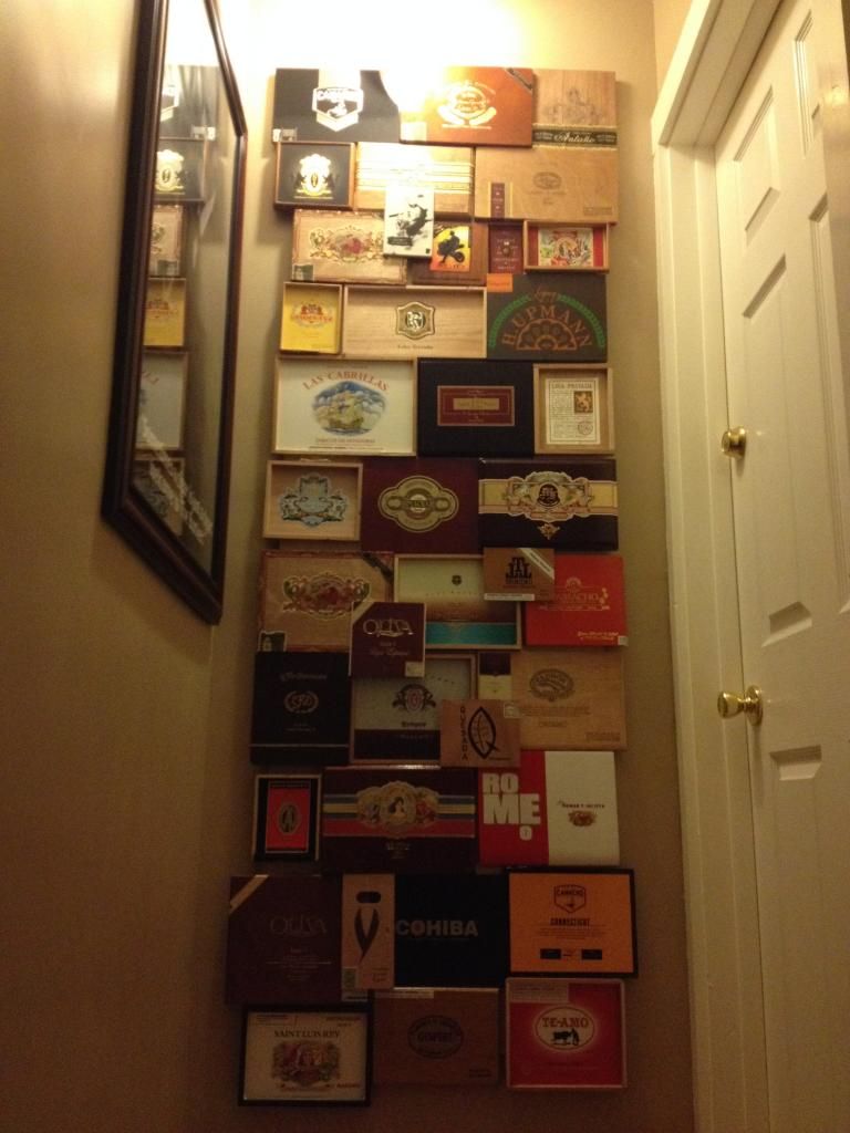 Wall Decor From Cigar Boxes – The Cigarmonkeys Regarding Newest Box Wall Art (View 12 of 20)